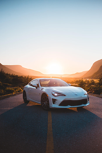 Sports, Toyota, Cars, Road, Car, Sports Car, Side View HD phone wallpaper