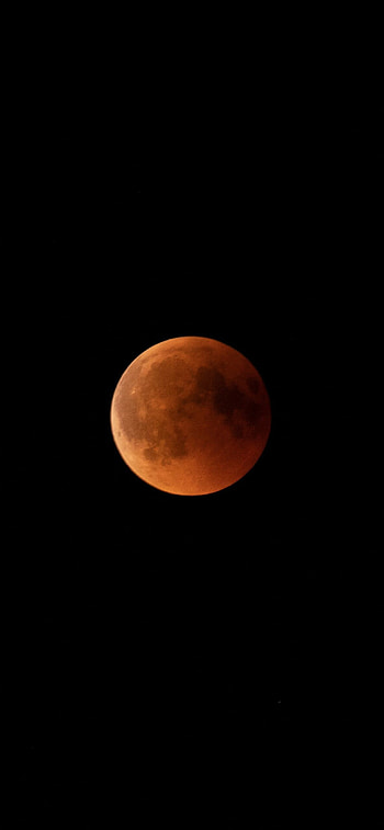 Full red moon, Dark nature HD phone wallpaper