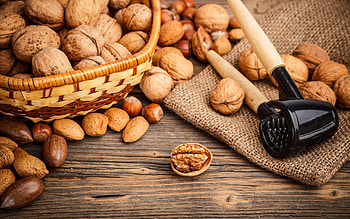 Walnuts, , Nuts backgrounds, beautification HD wallpaper
