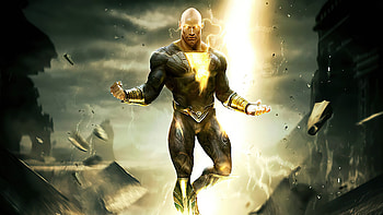 2021 Black Adam Movie, black-adam, superheroes, artwork, artist HD wallpaper