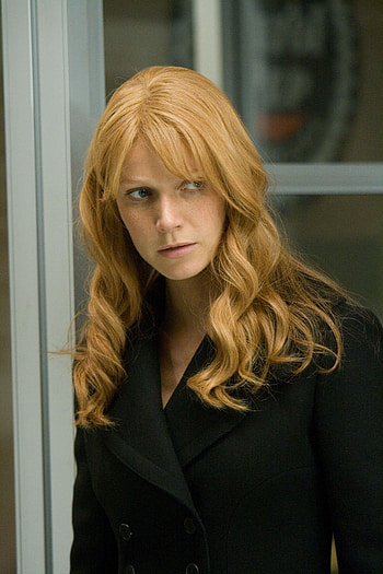 Iron Man, Gwyneth Paltrow, Strawberry blonde, Ginger hair HD phone wallpaper
