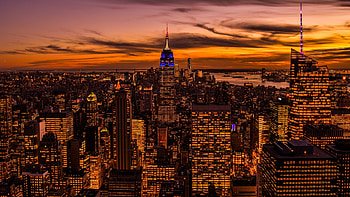 Empire State Building, Striking backgrounds, Top HD wallpaper