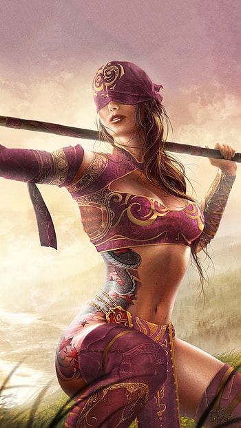 Warriors, Warrior Girl HD phone wallpaper
