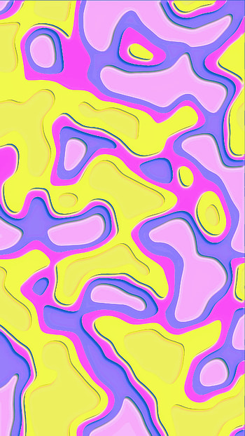Yellow Abstract, purple HD phone wallpaper