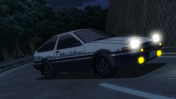Initial D Anime, Initial D , Toyota Sprinter anime, Car enthusiasts' delight HD wallpaper