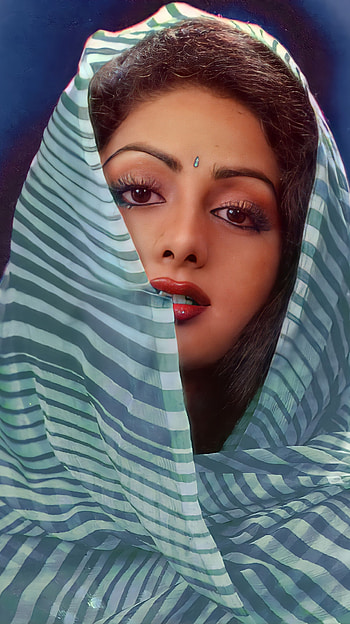 Sreedevi, bollywood actress, vintage HD phone wallpaper