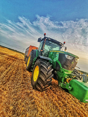 Johndeere6r, Agriculture, 6r, Tractor HD phone wallpaper