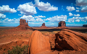 Monument Valley, desert, Arizona, rocks HD wallpaper