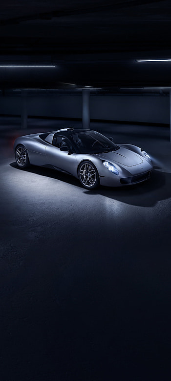 silver car, supercar, vehicle, Gordon Murray Automotive T.33 HD phone wallpaper