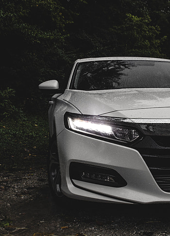 Cars, Shine, Light, Wet, Car, Front View, Machine, Headlight HD phone wallpaper
