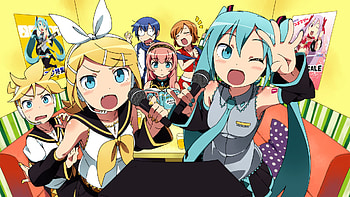 Karaoke music, Anime-inspired, Artistic , Musical charm HD wallpaper