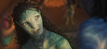 Jake's daughter, Blue eyes, Navi tribe, Human eye color HD wallpaper