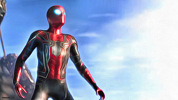 Spiderman In Avengers Infinity War 2018 Artwork, spiderman, avengers-infinity-war, infinity-war, 2018-movies, artwork, artist, digital-art, deviantart HD wallpaper