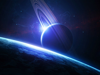 Landscape, Planets, Universe HD wallpaper