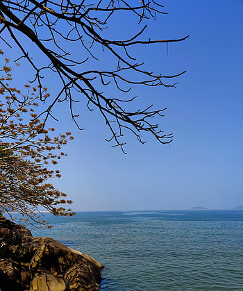 Sunny Beach, natural_landscape, water, sea HD phone wallpaper
