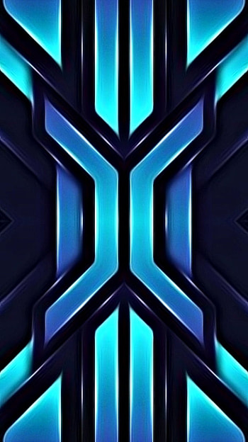 fdsdsa, digital, tech, new, art, neon, black, abstract, amoled, samsung, blue, material, modern, symmetry, flat, future, design HD phone wallpaper