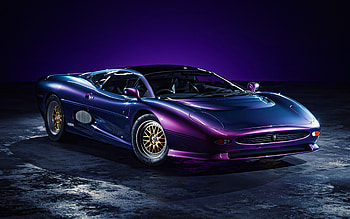 Jaguar XJ220, , retro cars, 1991 cars, studio, supercars, 1991 Jaguar XJ220, british cars, Jaguar HD wallpaper