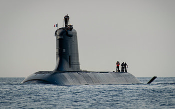 Suffren, Q284, French nuclear attack submarine, French Navy, France, submarines, Barracuda-class submarine, Marine nationale, sea HD wallpaper