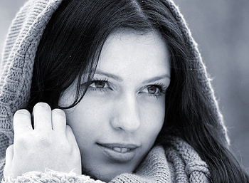 FEMALE, face, model, people HD wallpaper