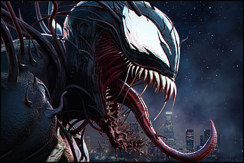 Venom Movie Digital Art, venom-movie, venom, supervillain, digital-art, artwork, art, artstation HD wallpaper