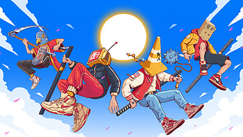 Streetwear Society Cloud Edition, helmet, artist, artwork, art, digital-art HD wallpaper