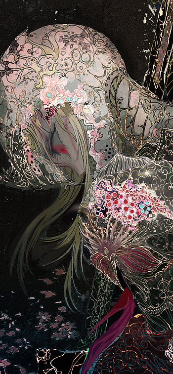 Moonlit Coral Maiden — Anime Girl , Anime, girl, anime girl HD phone wallpaper