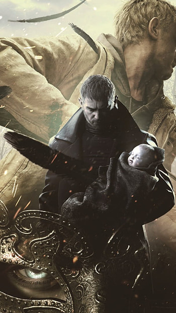 Evil boss, resident evil village HD phone wallpaper