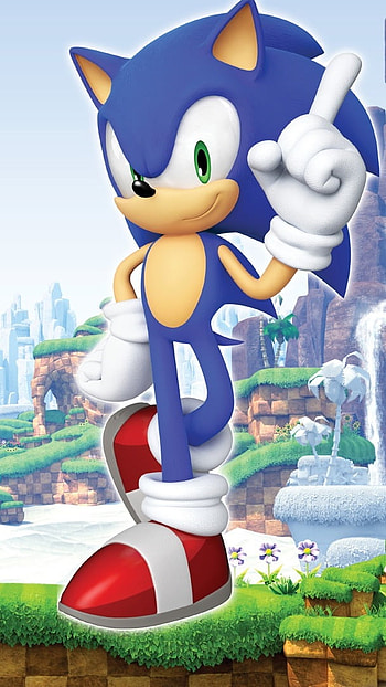 Sonic The Hedgehog, Sonic Classic Game, Background HD phone wallpaper