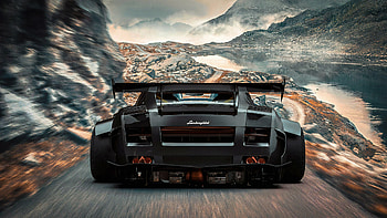 Lamborghini rear, 1680x1050 resolution HD wallpaper