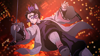 Kimetsu no Yaiba, Demon Slayer: Kimetsu no Yaiba, Anime, Shinobu Kochou HD wallpaper