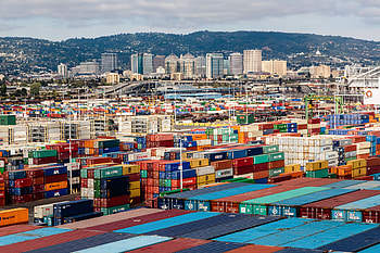 Oakland travels, Economic powerhouse, Port of Oakland, Northern California HD wallpaper