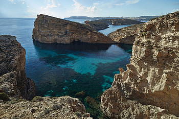 Comino Island, Pal Szasz, Landscape graphers, Xpost HD wallpaper
