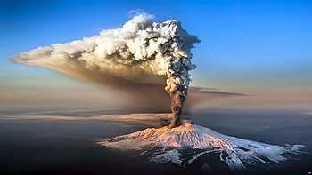 Volcanoes , Majestic eruptions, Nature's power, Captivating landscapes HD wallpaper