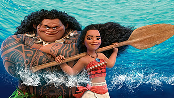 Moana collection, Oceanic beauty, Island life, Animated film HD wallpaper
