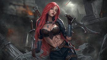 Lol Fantasy Fanart , league-of-legends, games, fantasy-girls, artstation, artist, artwork, digital-art HD wallpaper