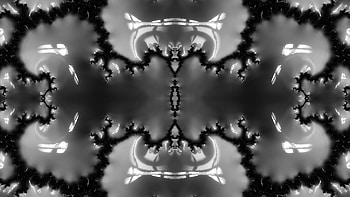 Trippy Psychedelic Fractal, trippy, psychedelic, aesthetic, black, grey, Abstract, fractal, abstract black HD wallpaper