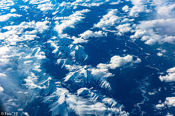Nature, Mountains, Clouds, View From Above, Overview, Review, Height, View HD wallpaper