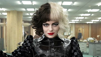 Cruella movie review, Disney villain backstory, Mysterious and spotty, The New York Times HD wallpaper