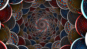 Balls, Fractals HD wallpaper