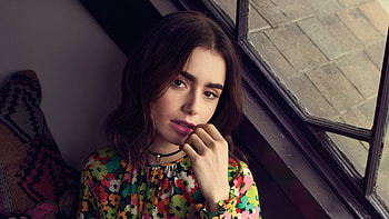 Lily Collins 2021, lily-collins, girls, celebrities, model, hoot HD wallpaper