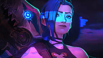 Arcane: League of Legends, Jinx and Arcane, Backgrounds HD wallpaper