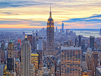 Empire State Building Skyline - New York City, building, man made, Empire State Building, New York, city HD wallpaper