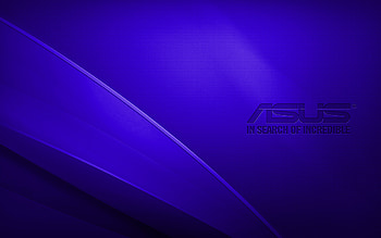 Asus dark blue logo, , creative, dark blue wavy background, Asus logo, artwork, Asus HD wallpaper