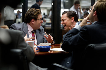 Wolf of Wall Street, Jordan Belfort, Leonardo DiCaprio, Donnie Azoff, Jonah Hill HD wallpaper