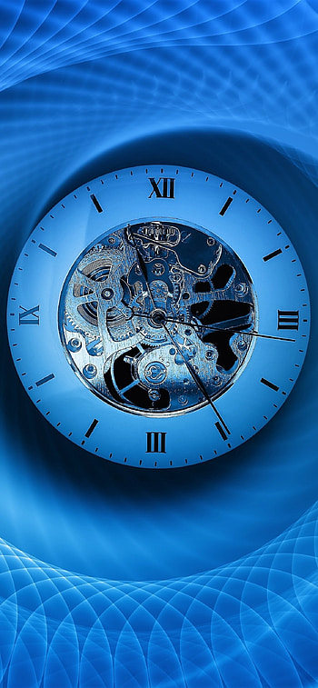 Artistic clock, Creative timekeeping, Unconventional designs, Expressive visuals HD phone wallpaper