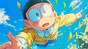 Doraemon & Nobita Nobi, Anime, Doraemon, Nobita Nobi HD wallpaper