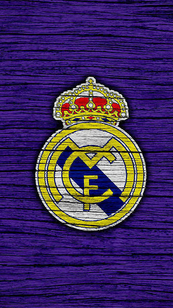 Real Madrid, Blue Background HD phone wallpaper