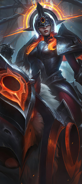Solar Eclipse Sejuani, video game, League Of Legends HD phone wallpaper