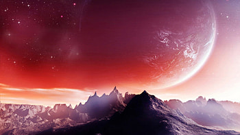 Mars Mountain, , , mars, mountain HD wallpaper