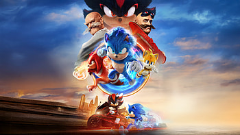 Sonic the Hedgehog 3: Stunning Action, Sonic the Hedgehog 3 HD wallpaper